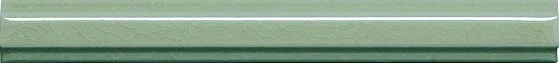 Бордюр Adex ADMO5267 Listelo Clasico C/C Verde Claro 1,7x15 глянцевый