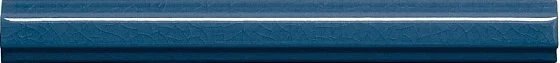 Бордюр Adex ADMO5269 Listelo Clasico C/C Azul Oscuro 1,7x15 глянцевый