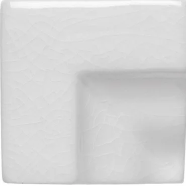 Вставка Adex ADMO5401 Angulo Marco Cornisa Clasica C/C Blanco 3,5x3,5 глянцевая