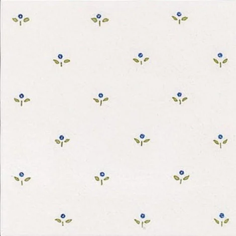 Декоративный элемент Adex ADMO6009 Decorado Mimosa PB Azul C/C B 15x15 глянцевый