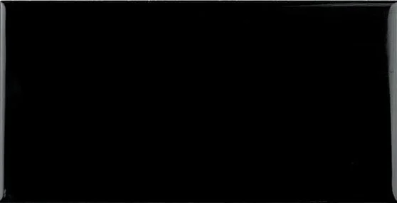 Плитка Adex ADNE1080 Liso PB Negro 7,5x15 глянцевая