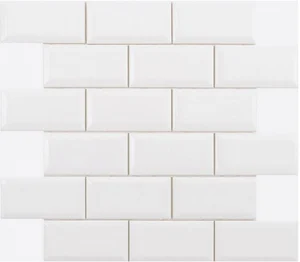 Декоративный элемент Adex ADNE2024 Biselado PB Blanco Z Enmallado 30,5x30,9 глянцевый