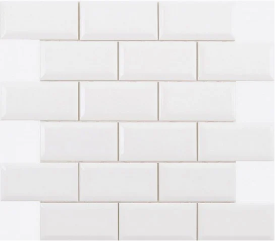 Декоративный элемент Adex ADNE2024 Biselado PB Blanco Z Enmallado 30,5x30,9 глянцевый