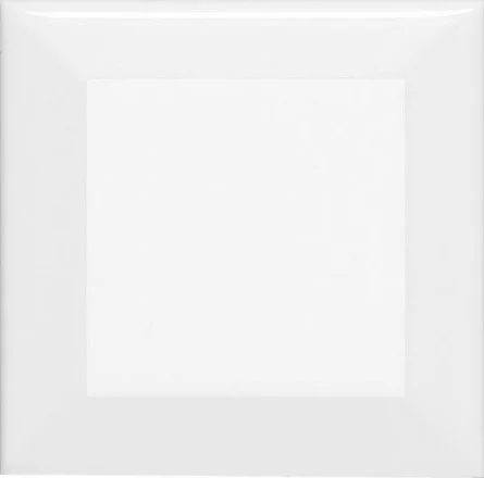 Плитка Adex ADNE2034 Biselado PB Blanco Z 7,5x7,5 глянцевая