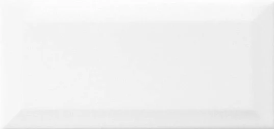 Плитка Adex ADNE2039 Biselado PB Blanco Z 10x20 глянцевая
