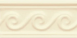 Бордюр Adex ADNE4067 Relieve Olas PB Biscuit 7,5x15 глянцевый