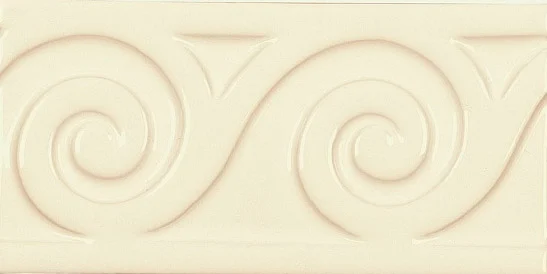 Бордюр Adex ADNE4119 Relieve Mar Biscuit 7,5x15 глянцевый