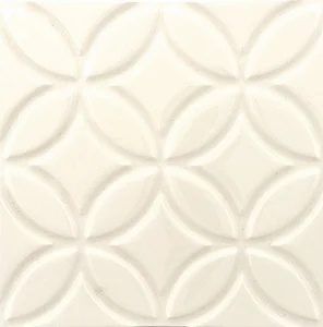 Декоративный элемент Adex ADNE4126 Relieve Botanical Biscuit 15x15 глянцевый