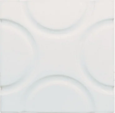 Декоративный элемент Adex ADNE4128 Relieve Geo Blanco Z 15x15 глянцевый