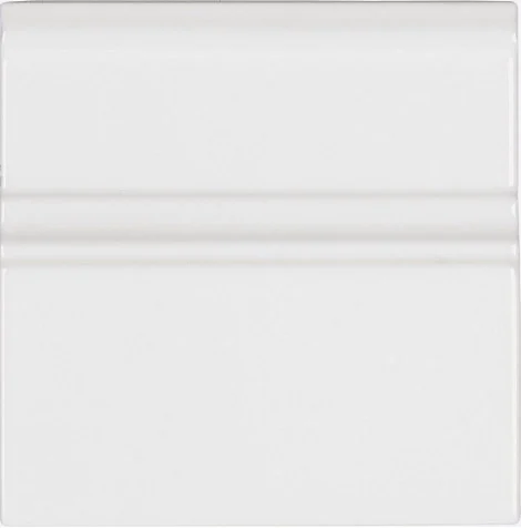 Бордюр Adex ADNE5319 Rodapie Clasico Blanco Z 15x15 глянцевый