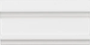 Бордюр Adex ADNE5324 Cornisa Clasica Blanco Z 7,5x15 глянцевый
