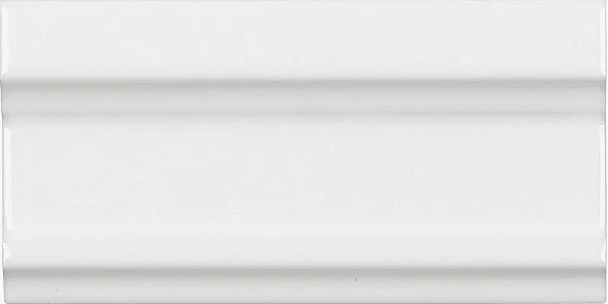 Бордюр Adex ADNE5324 Cornisa Clasica Blanco Z 7,5x15 глянцевый