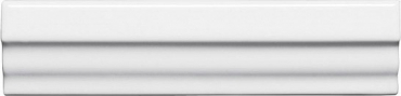 Бордюр Adex ADNE5329 Cornisa Clasica Blanco Z 3,5x15 глянцевый