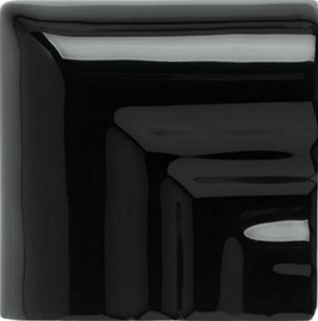Вставка Adex ADNE5492 Angulo Marco Moldura Italiana PB Negro 5x5 глянцевая