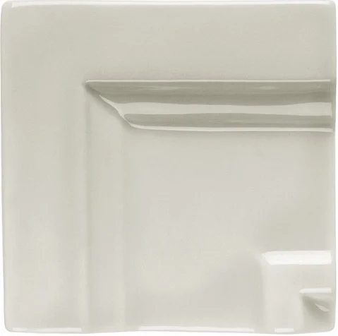 Вставка Adex ADNE5519 Angulo Marco Cornisa Clasica Silver Mist 7,5x7,5 глянцевая