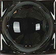 Вставка Adex ADNE8035 Taco Esfera Negro 2x2 глянцевая
