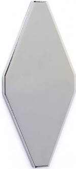 ADNE8056 Rombo Liso Plata