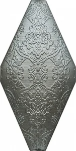 Плитка Adex ADNE8105 Rombo Acolchado Textil Grafito 10x20 глянцевая