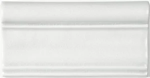 Бордюр Adex ADNT5020 Cornisa Snow 7,5x15 матовый