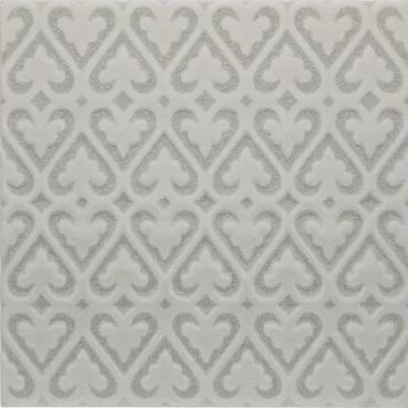 Декоративный элемент Adex ADOC4008 Relieve Persian Surf Gray 15x15 глянцевый