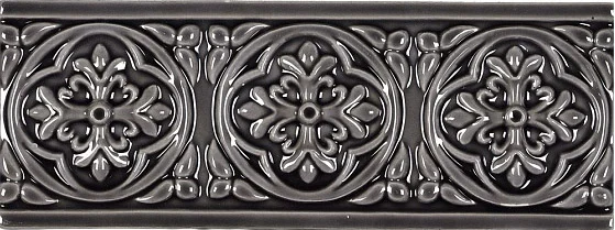 Бордюр Adex ADST4006 Relieve Palm Beach Volcanico 7,5x19,8 глянцевый