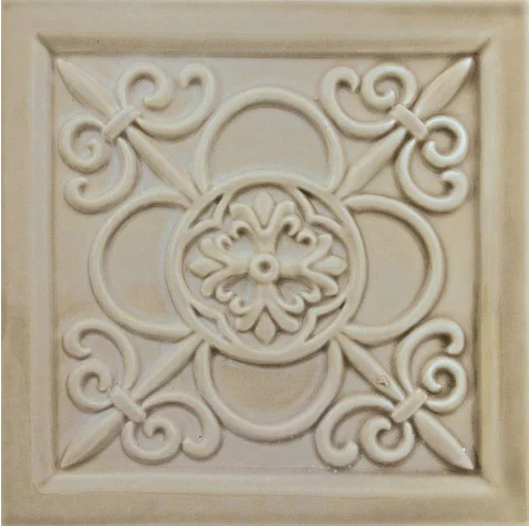Декоративный элемент Adex ADST4030 Relieve Vizcaya Sands 14,8x14,8 глянцевый