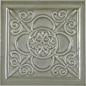 Декоративный элемент Adex ADST4031 Relieve Vizcaya Eucalyptus 14,8x14,8 глянцевый