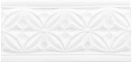 Бордюр Adex ADST4046 Relieve Gables Snow Cap 10x19,8 глянцевый