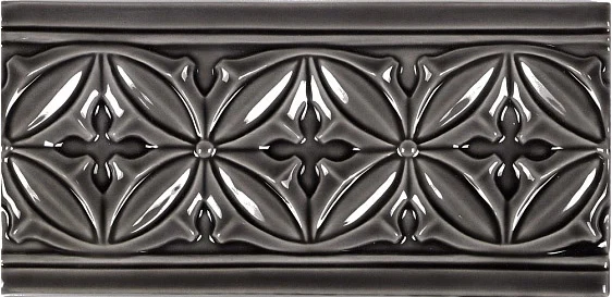 Бордюр Adex ADST4051 Relieve Gables Volcanico 10x19,8 глянцевый