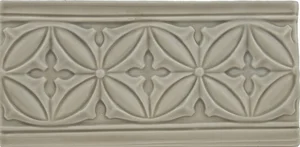 Бордюр Adex ADST4052 Relieve Gables Graystone 10x19,8 глянцевый