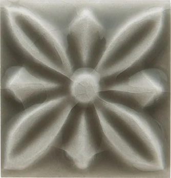 Вставка Adex ADST4056 Relieve Flor № 1 Eucalyptus 3x3 глянцевая