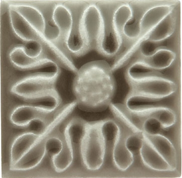 Вставка Adex ADST4062 Relieve Flor № 2 Sands 3x3 глянцевая