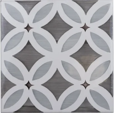 Декоративный элемент Adex ADST6001 Decorado Flores Dusk 14,8x14,8 глянцевый