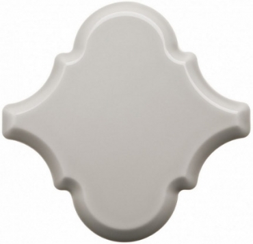 Плитка Adex ADST8007 Arabesco Biselado Greystone 15x15 глянцевая