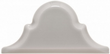 Плитка Adex ADST8014 Arabesco Biselado Remate Greystone 7,5x15 глянцевая