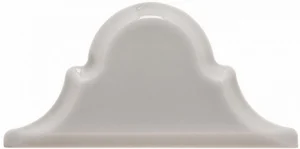 Плитка Adex ADST8014 Arabesco Biselado Remate Greystone 7,5x15 глянцевая