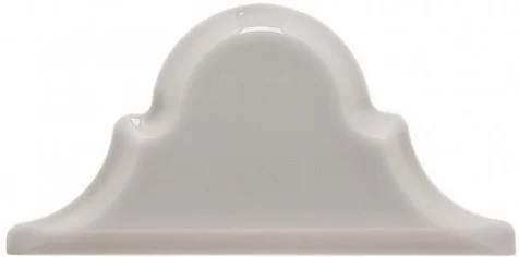 Плитка Adex ADST8014 Arabesco Biselado Remate Greystone 7,5x15 глянцевая