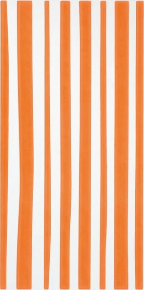 Декоративный элемент Pamesa Agatha 1 Lineas Naranja 25x50 глянцевый