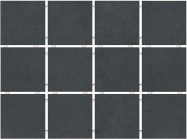 Плитка Kerama Marazzi Амальфи черный 1291 9,9x9,9 матовая