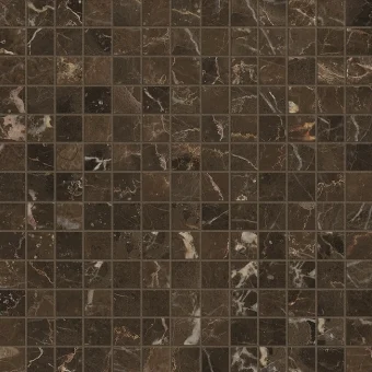 Мозаика Caesar Anima Dark Emperador Comp. F 30x30 полированная