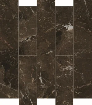 Мозаика Caesar Anima Dark Emperador Comp. L 30x30 полированная