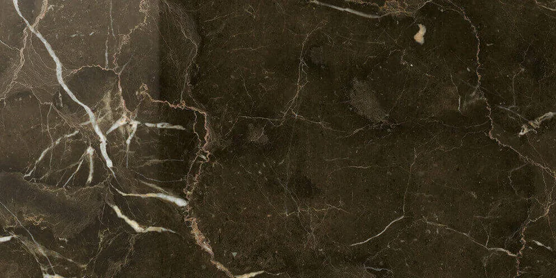 Керамогранит Caesar Anima Dark Emperador Lucidato Rett. 30x60 полированный