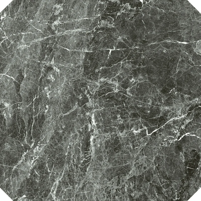 Декоративный элемент Caesar Anima Grey St Laurent Ottagono 60x60 полированный