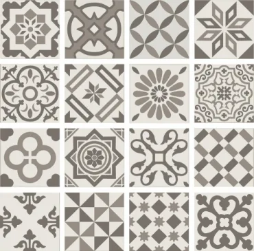 Декоративный элемент Ribesalbes Antigua Decor Gris 20x20 матовый