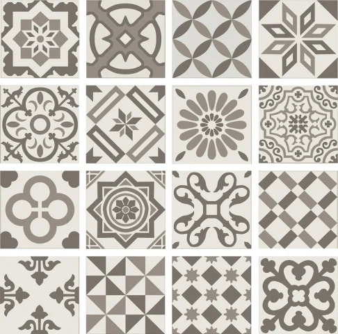 Декоративный элемент Ribesalbes Antigua Decor Gris 20x20 матовый