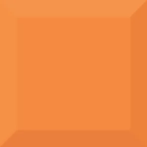 Плитка Absolut Keramika Aroma Fosker Naranja Biselado Brillo 10x10 глянцевая