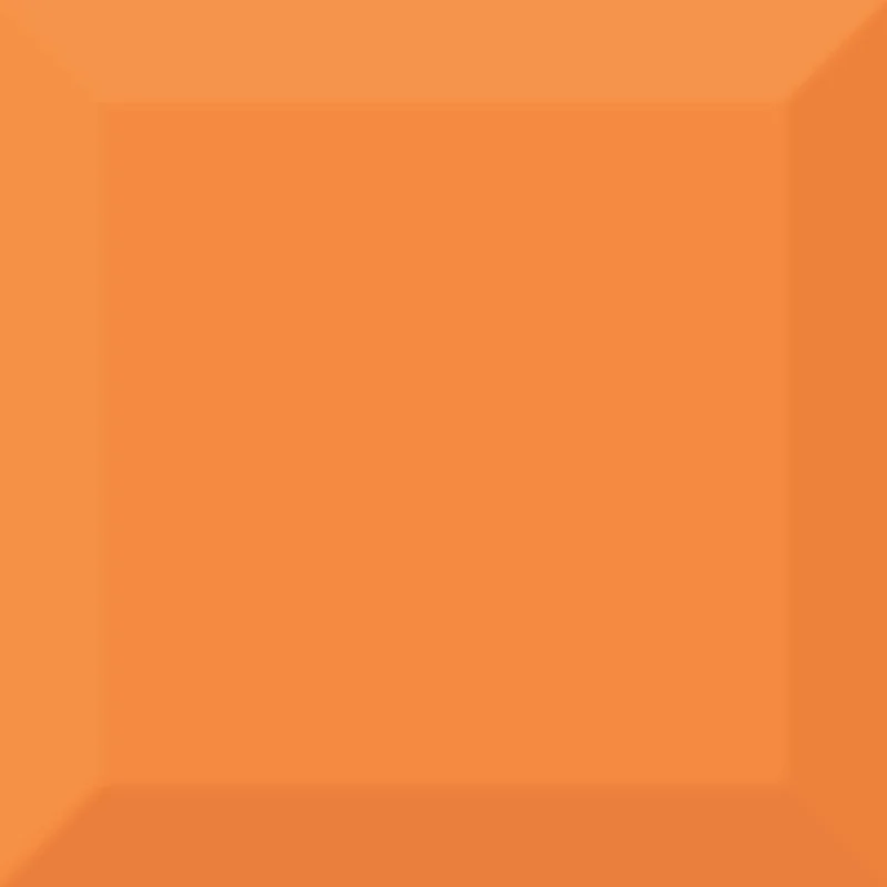 Плитка Absolut Keramika Aroma Fosker Naranja Biselado Brillo 10x10 глянцевая