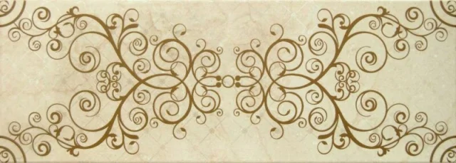 Декоративный элемент Cifre Atessa Marfil Decor Valenti 25x70 глянцевый