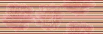 Aure Decor Lines Savage Flowers Marron