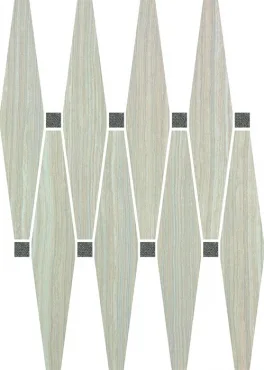Декоративный элемент Cerdomus Avenue Mosaico Losanga Cream 27x35,8 глянцевый